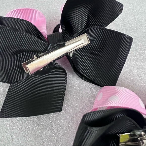 Minnie Mouse Hair Bows for Girls 2 Pc - Picture 5 of 6